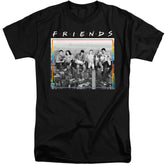 Friends Lunch Break Men's 18/1 Tall Cotton Short-Sleeve T-Shirt